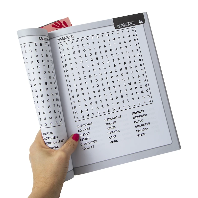 train your brain large print word searches