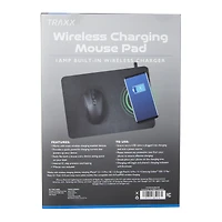 mouse pad with wireless charger 10in x 7.5in