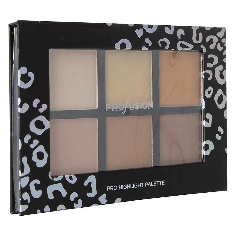 profusion highlighter palette 6-piece