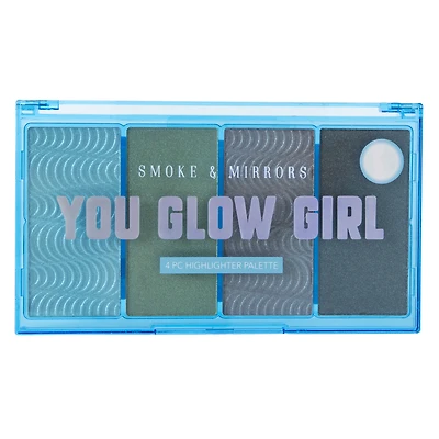 smoke & mirrors highlighter palette 4-piece