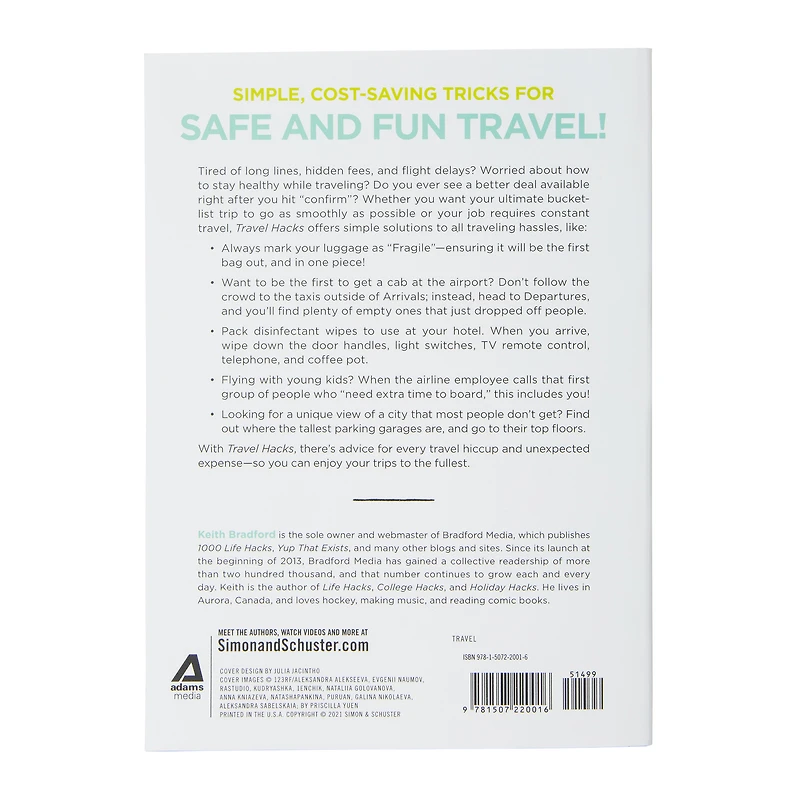 travel hacks by keith bradford