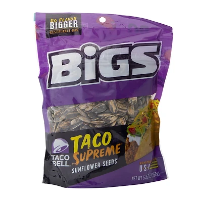 bigs® taco bell™ taco supreme sunflower seeds 5.35oz
