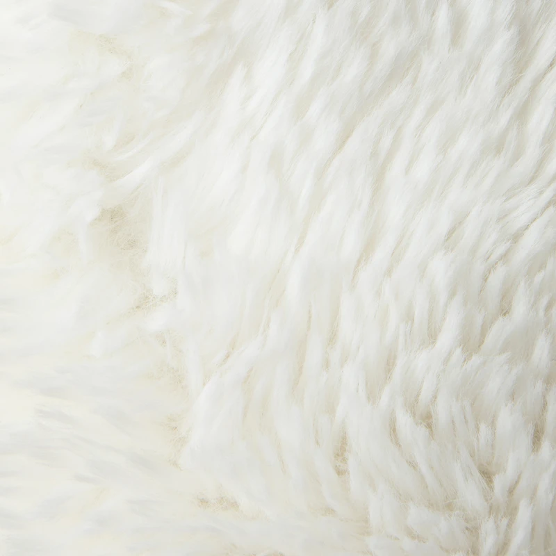 faux fur rug 70in x 27in
