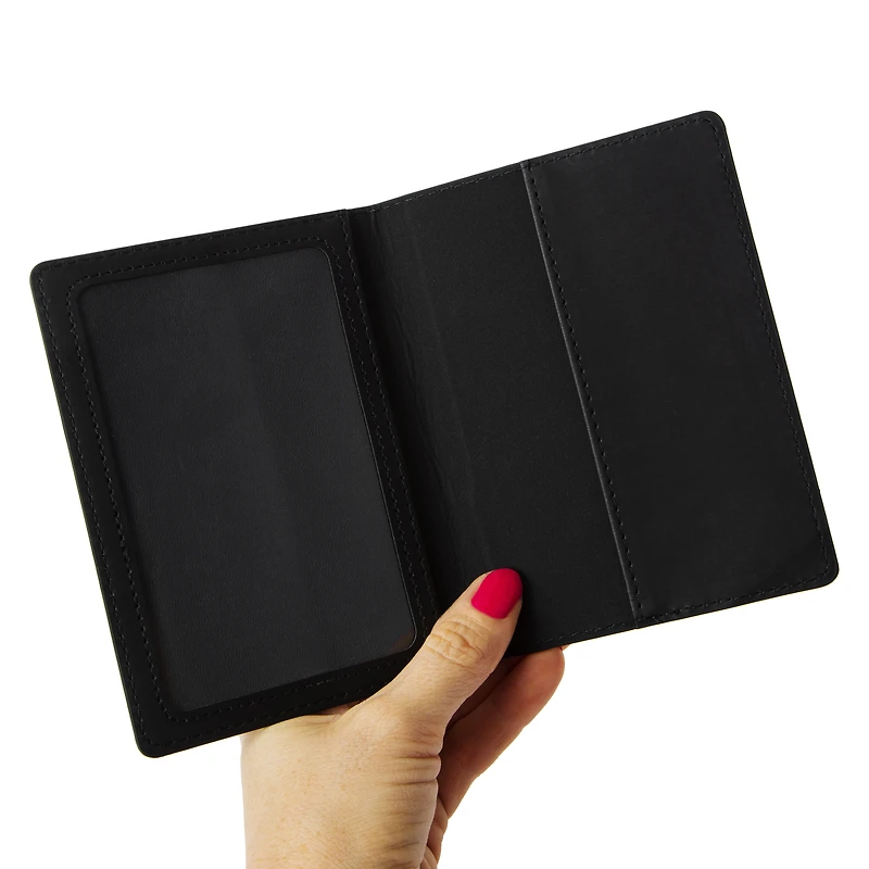 passport case with vaccine card window