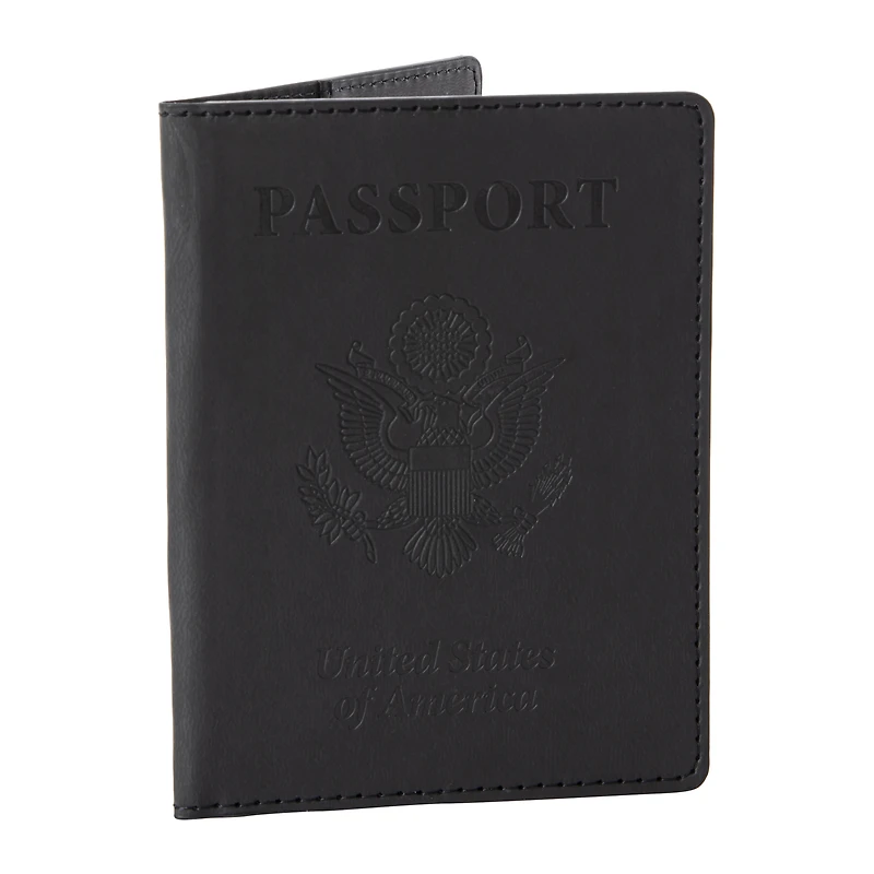 passport case with vaccine card window