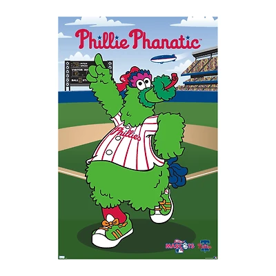 phillie phanatic™ wall poster