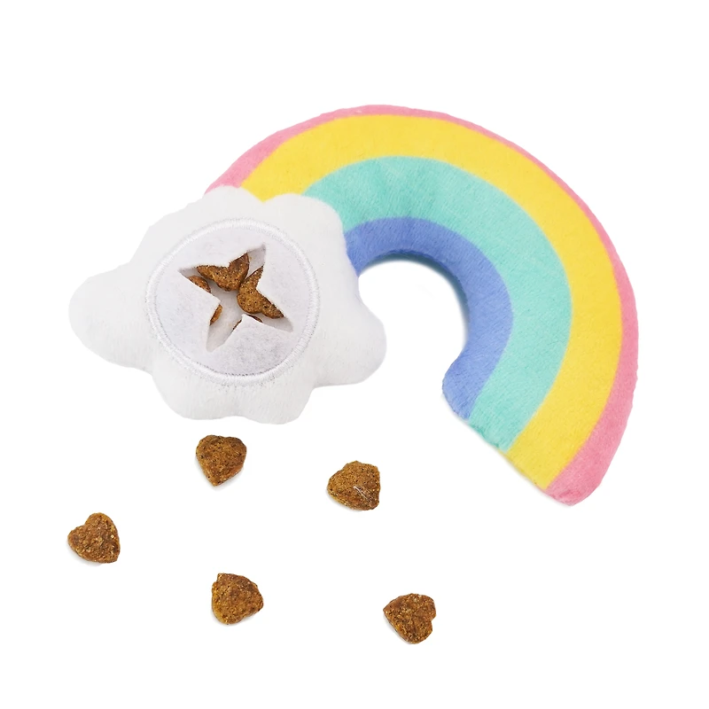 unicorn & rainbow cat toy 2-pack