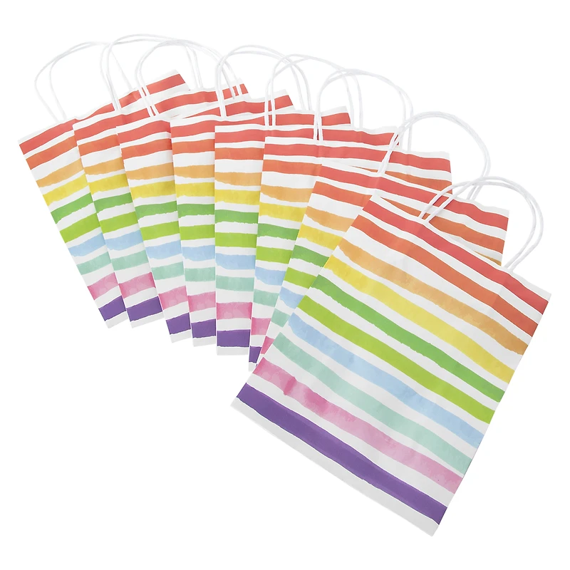 medium recyclable eco friendly kraft bags 10in x 7.95in 8-count