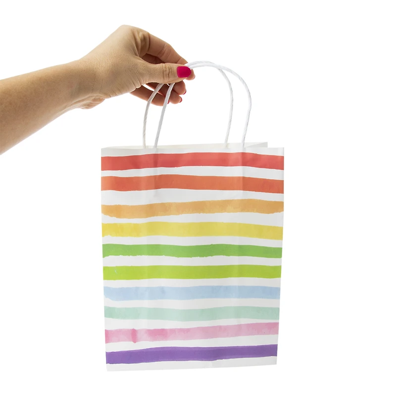 medium recyclable eco friendly kraft bags 10in x 7.95in 8-count