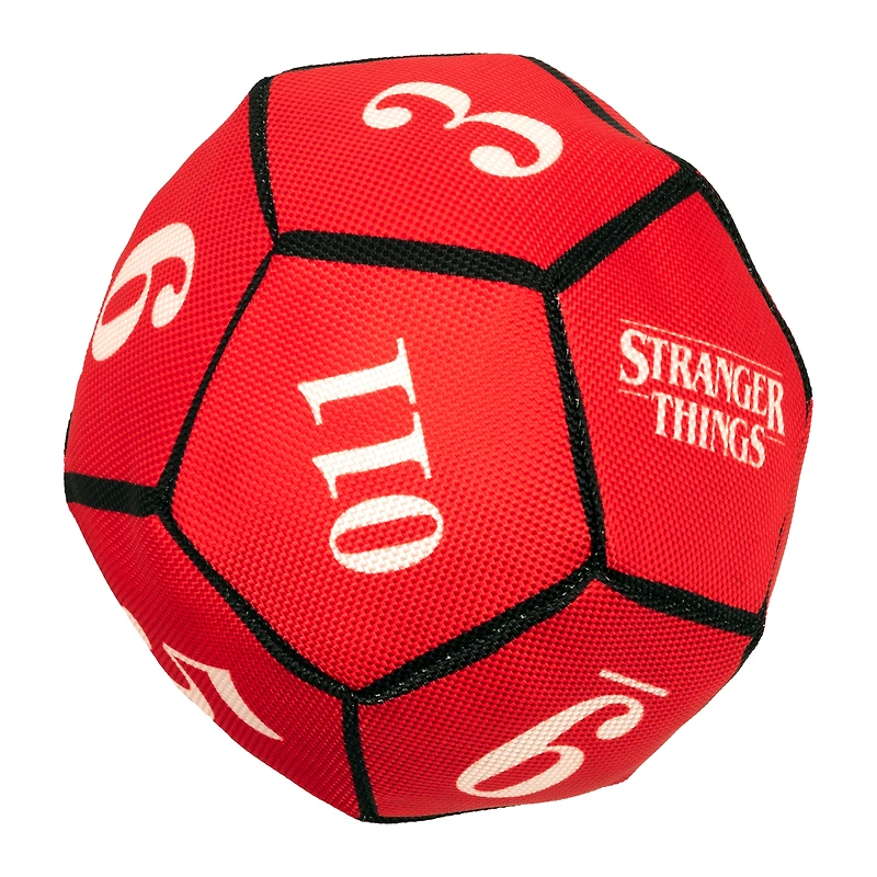 stranger things™ red dice plush dog toy