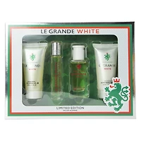 4-piece le grande white pour homme  gift set