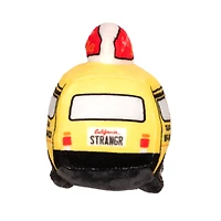 stranger things™ surfer boy pizza van plush squeaker dog toy