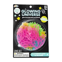 glow in the dark stars & planets with over 100 pieces