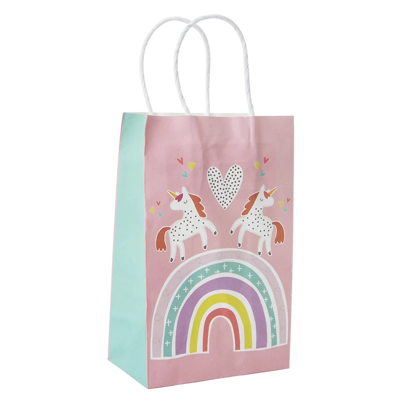 small printed kraft bags 8.4in x 5.2in 10-count