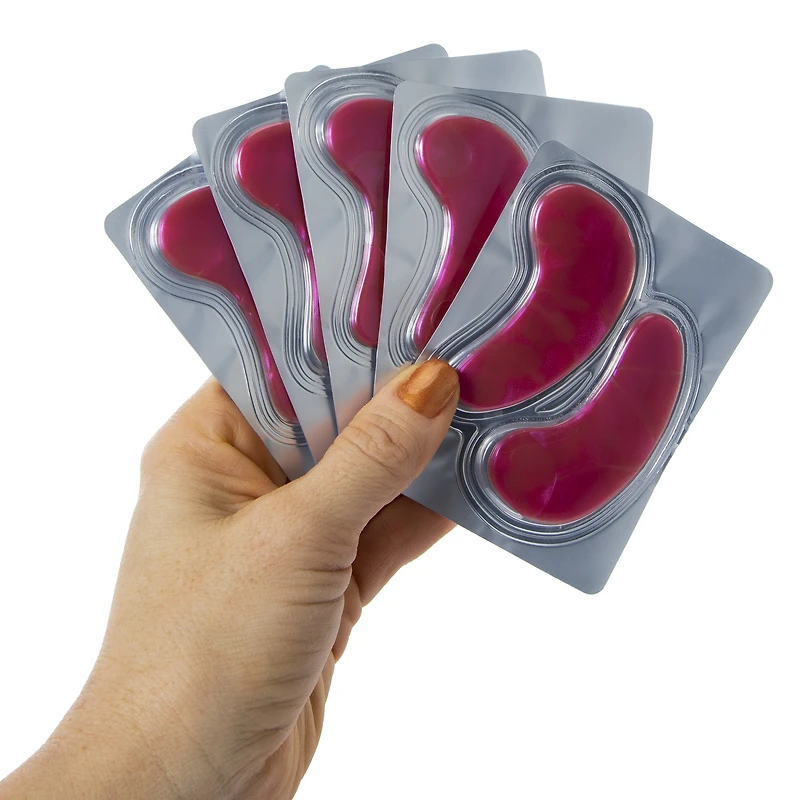 danielle creations® beauty x sleep melatonin hydrogel under eye masks 5-pairs