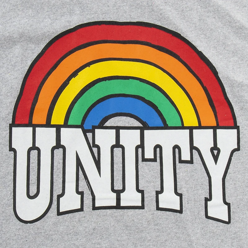 'unity' rainbow graphic tee