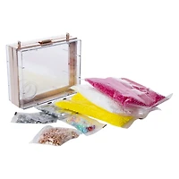 crafted by u™ decorate & design your own glitter purse