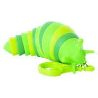 fidget slug sensory toy clip