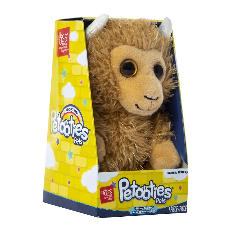 russ® petooties pets® series 5 stuffed animal 4in