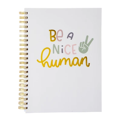 twin wire spiral bound journal 8.3in x 11.4in