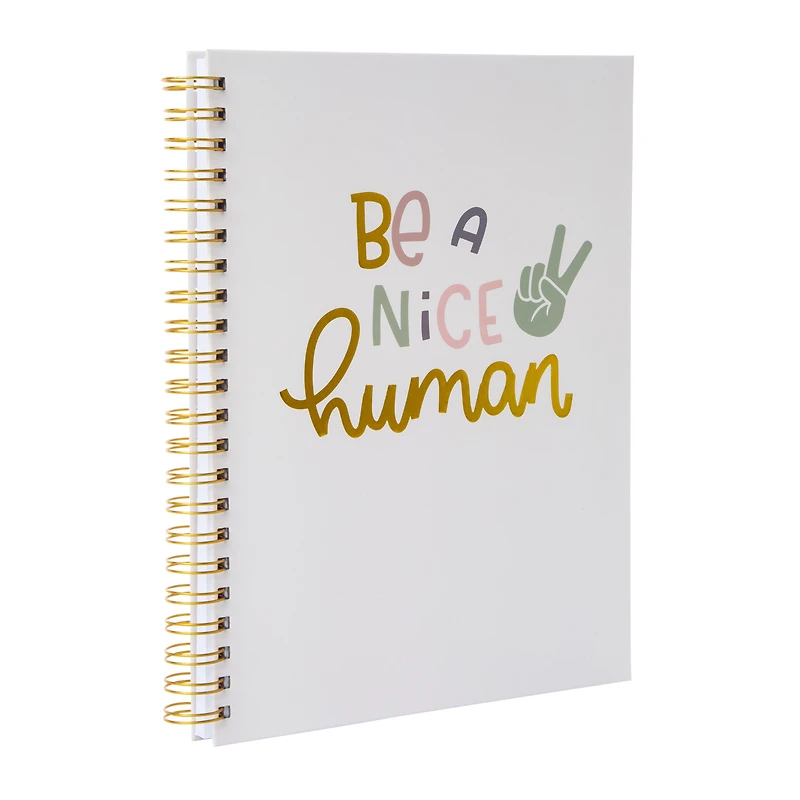 twin wire spiral bound journal 8.3in x 11.4in