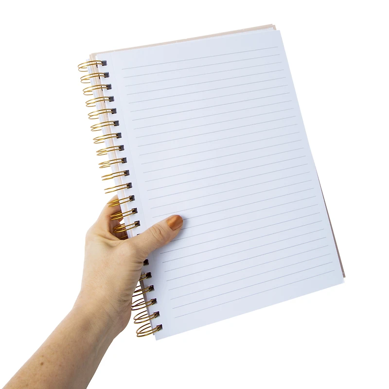 jumbo twin wire spiral bound journal 8.3in x 11.4in