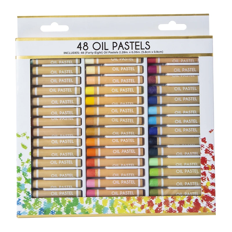 oil pastels 48-count set
