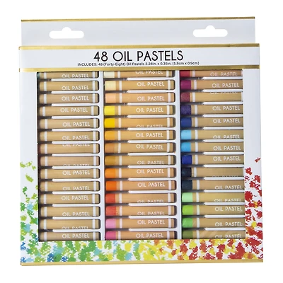 oil pastels 48-count set