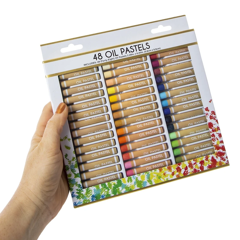 oil pastels 48-count set
