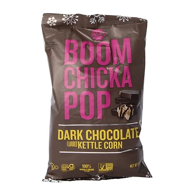 angie's boomchickapop® dark chocolate flavored sea salt kettle corn 5.5oz