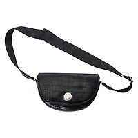 kendall + kylie half moon crossbody bag