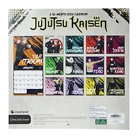 jujutsu kaisen 16-month 2023 wall calendar