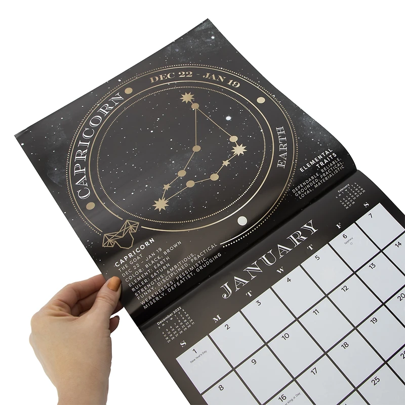 astrology 16-month 2023 wall calendar