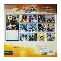 naruto 16-month 2023 wall calendar