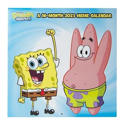 spongebob squarepants™ 16-month 2023 wall calendar
