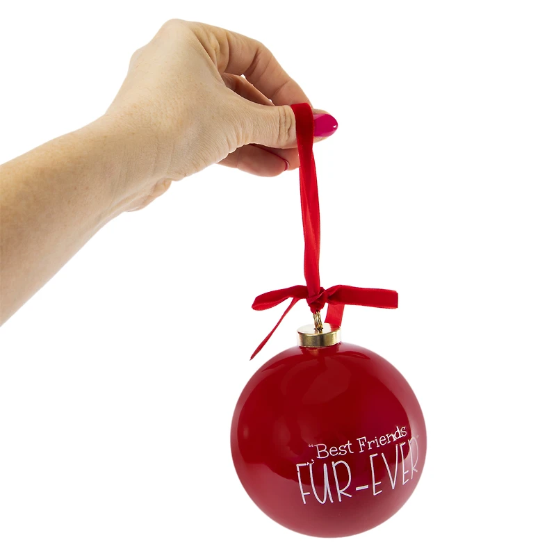 shatterproof ceramic christmas ornament
