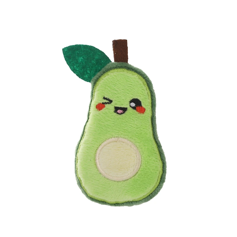 avocado cat toy 2-pack