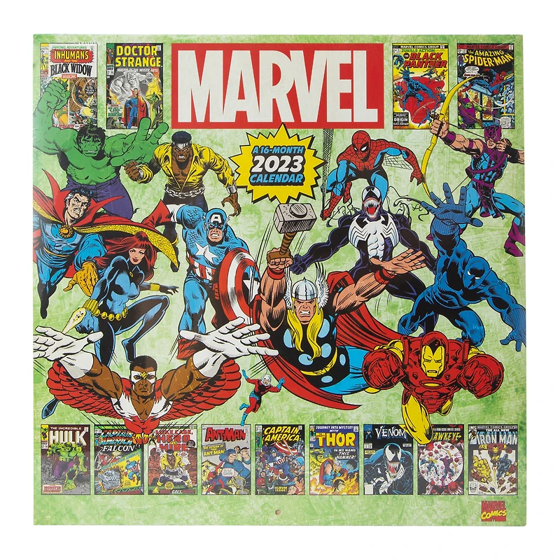 marvel® 16-month 2023 wall calendar