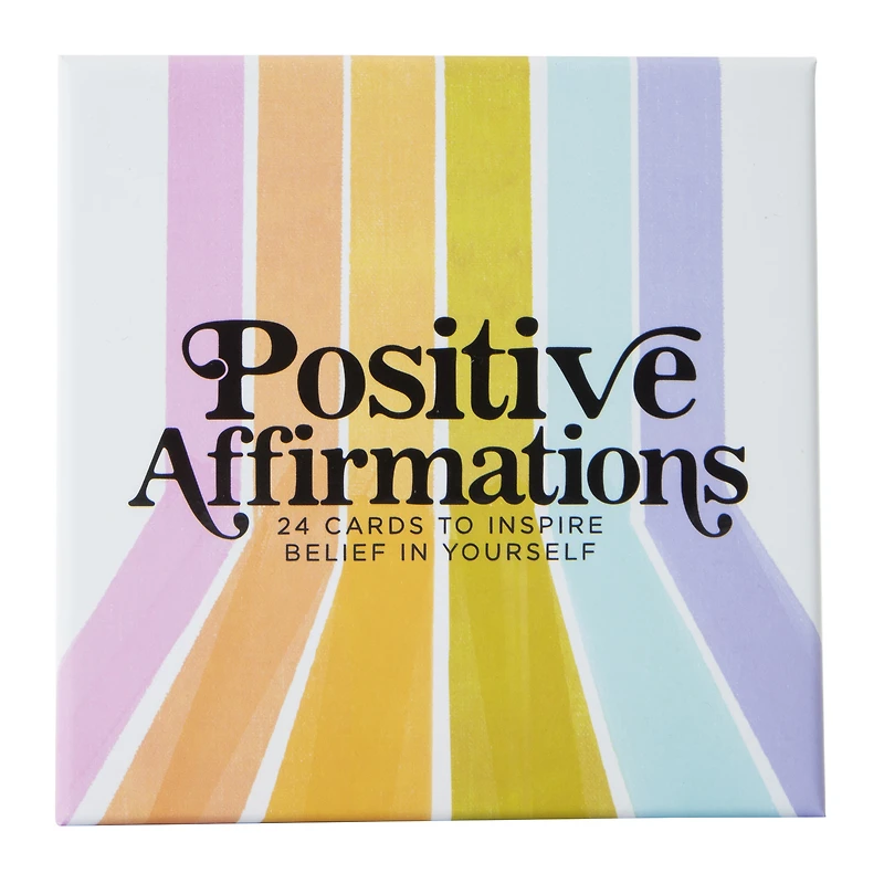 'positive affirmations' guided cards 36 pack