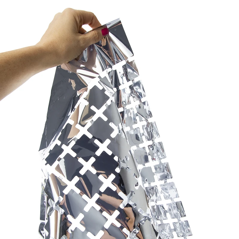 disco mylar backdrop 47in x 60in