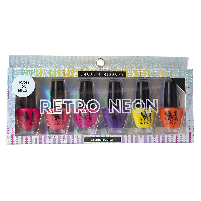 Smoke & Mirrors Nail Polish Set 6-Piece - Retro Neon