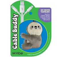 plush cable buddy cable management clip