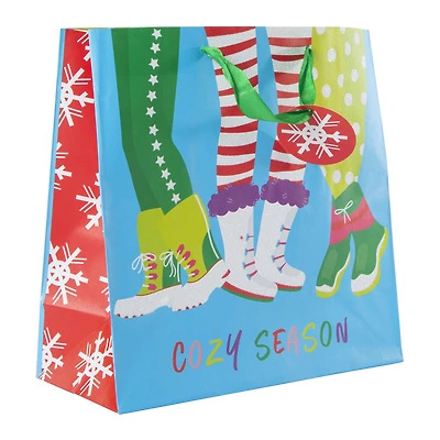 holiday medium gift bag 9in x
