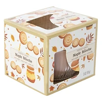 3oz boxed 'maple brioche' scented candle