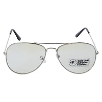 ladies aviator blue light blocking glasses