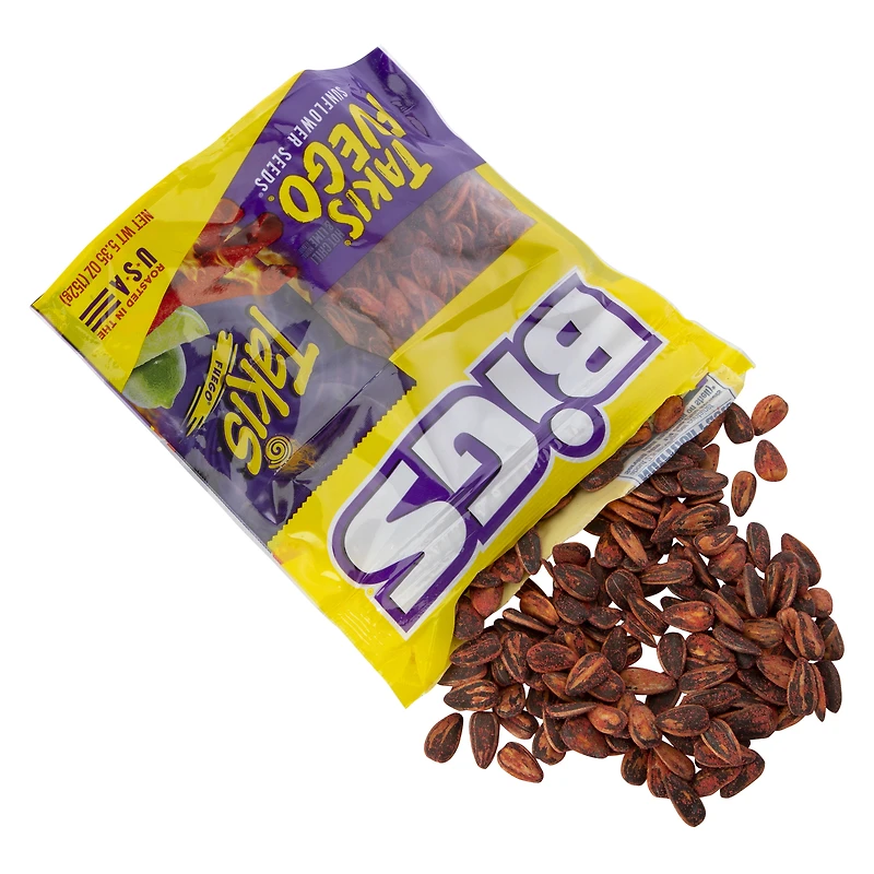 bigs® takis fuego® hot chili & lime sunflower seeds 5.35oz