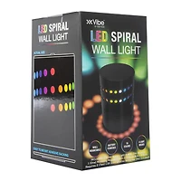 LED spiral wall light projector 6.5in