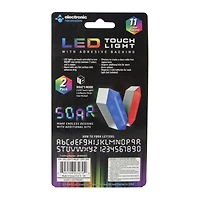 Multi-Color Long Hexagon Touch-Activated LED Lights 2-Pack
