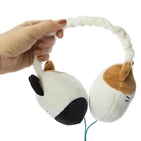 squishmallows™ plush wired headphones - dominic the dragon