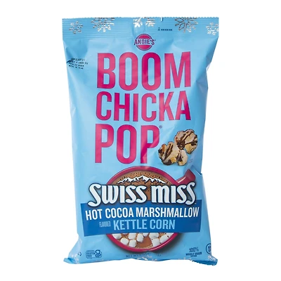 angie's® boom chicka pop® swiss miss™ hot cocoa marshmallow flavored kettle corn 4.5oz | Five Bellow